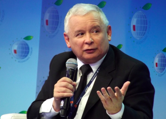 Jaroslaw Kaczynski, leader of the ruling Law and Justice party